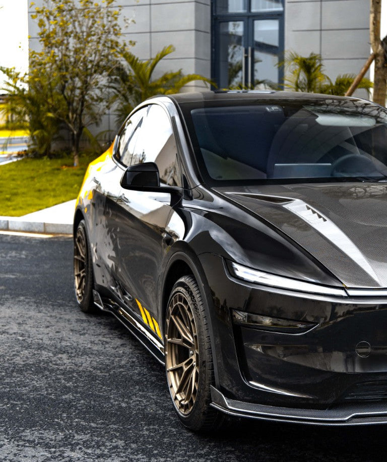 V1 สเกิร์ตข้าง โดย CMST Tuning สำหรับ Tesla Model Y Juniper 2026-ON