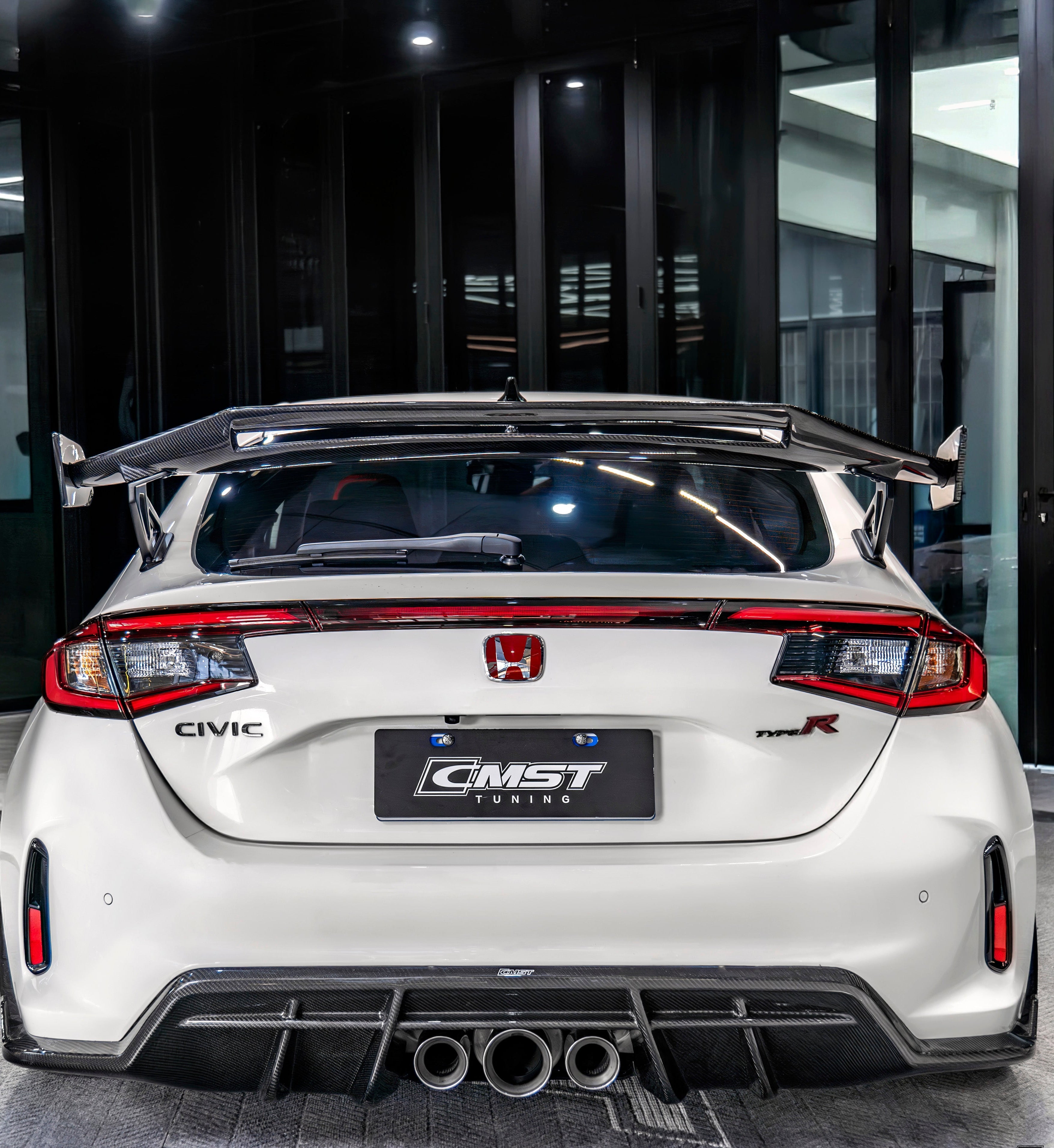 V2 สปอยเลอร์หลัง โดย CMST Tuning สำหรับ Honda Civic Type-R FL5 2023-ON