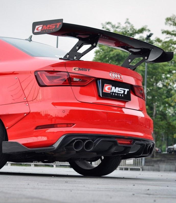 V1 ปีกหลัง โดย CMST Tuning สำหรับ Audi RS3 S3 A3 8V/8V.5