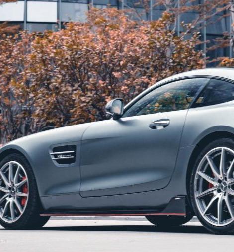 สเกิร์ตข้าง โดย CMST Tuning สำหรับ Mercedes Benz AMG GT GTS C190 2016-2019