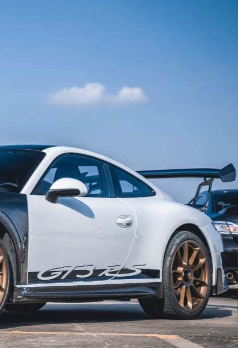 สเกิร์ตข้าง โดย CMST Tuning สำหรับ Porsche 991.1 Carrera Base/S 2012-2016 991.2 Carrera Base/S 2017-2019 2012-2019