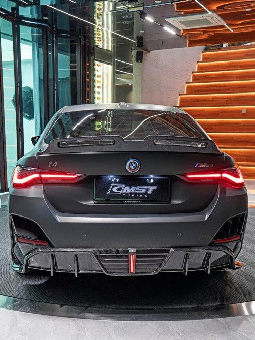 ดิฟฟิวเซอร์หลัง โดย CMST Tuning สำหรับ BMW I4 M50 / e Drive 40 (with M-package bumper, does not fit base model) G26 2022-ON