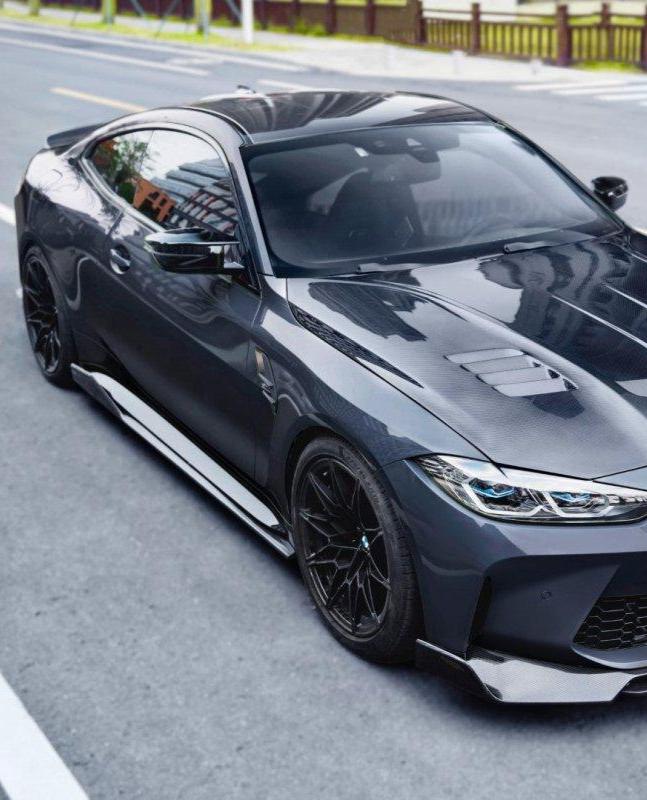 สเกิร์ตข้าง โดย CMST Tuning สำหรับ BMW 4 Series 430i M440i G22 2020-ON M4/M4C/M4CS G82 2021-ON 2020-2021
