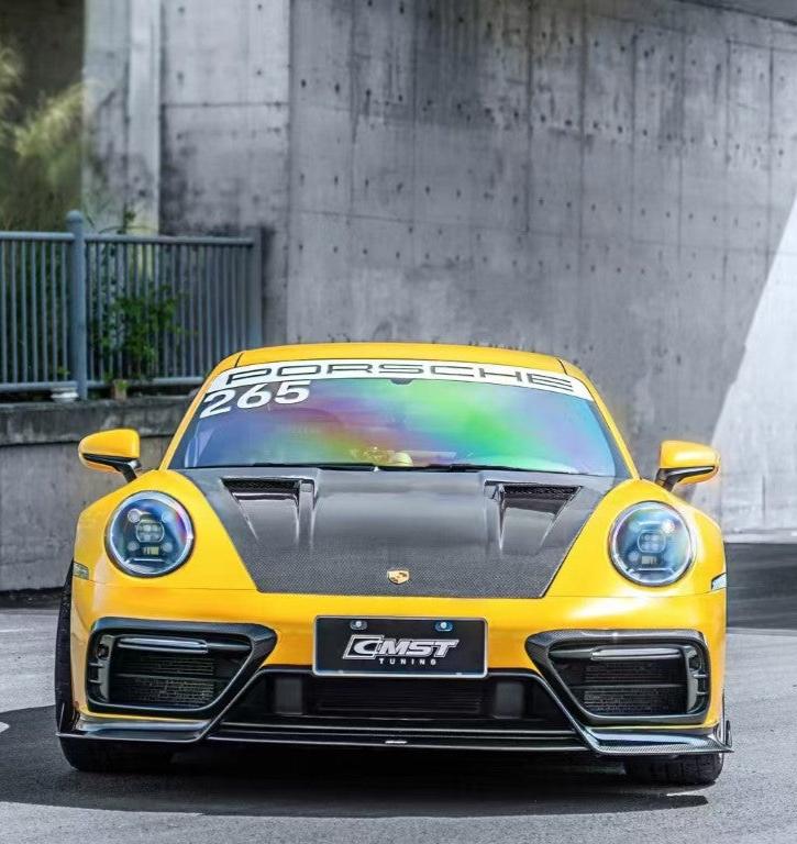 ฝากระโปรงหน้า โดย CMST Tuning สำหรับ Porsche 911 992 992.1 Carrera Base/S/T/4/4S/Targa 4/ Targa 4S/GTS/Turbo/Turbo S 2020-2024 911 992 992.2 Carrera Base/S/T/4/4S/Targa 4/ Targa 4S/GTS/Turbo/Turbo S 2025-ON 2020-2025