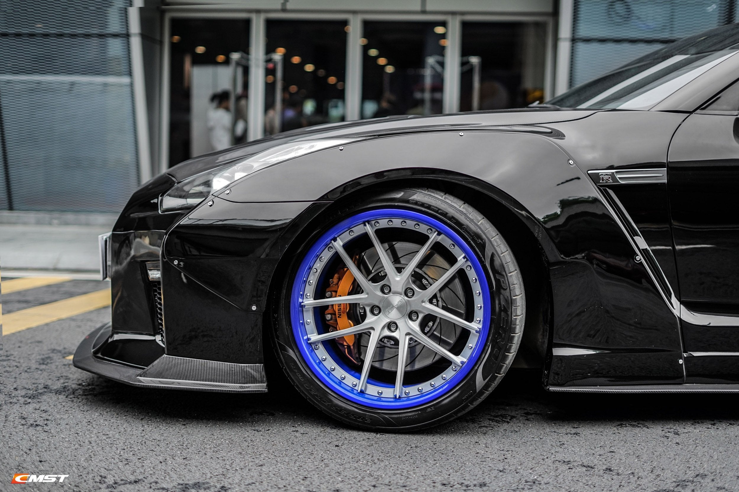 Wide Body ซุ้มล้อ (8 pcs) โดย CMST สำหรับ Nissan GTR GT-R R35