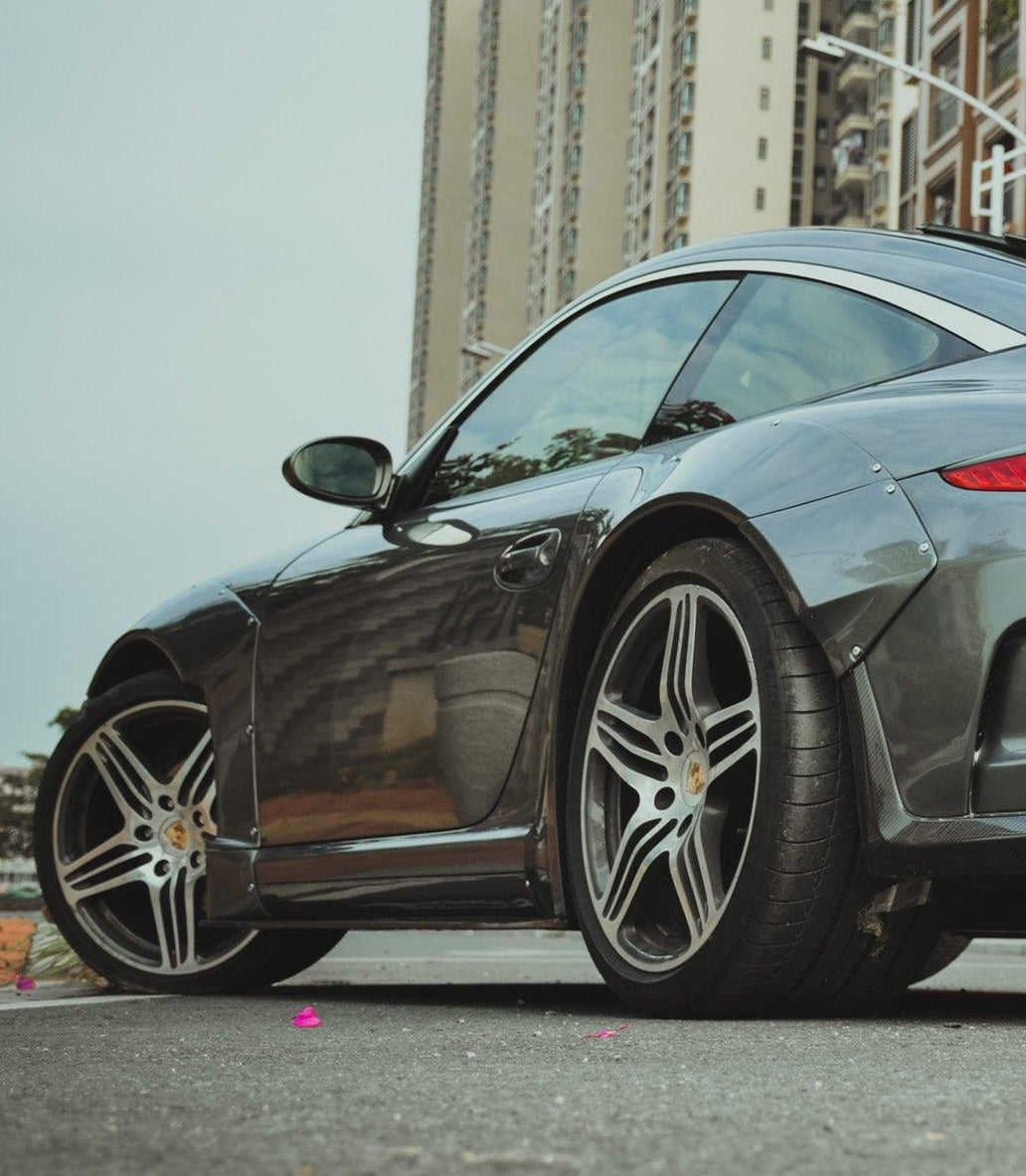 สเกิร์ตข้าง โดย CMST Tuning สำหรับ Porsche 997.1 997.2 911 Carrera/S 2009-2012