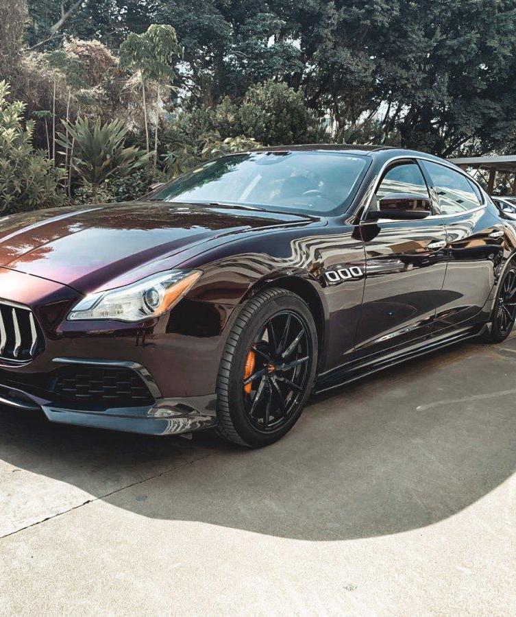 สเกิร์ตข้าง โดย CMST Tuning สำหรับ Maserati Quattroporte 2017-ON