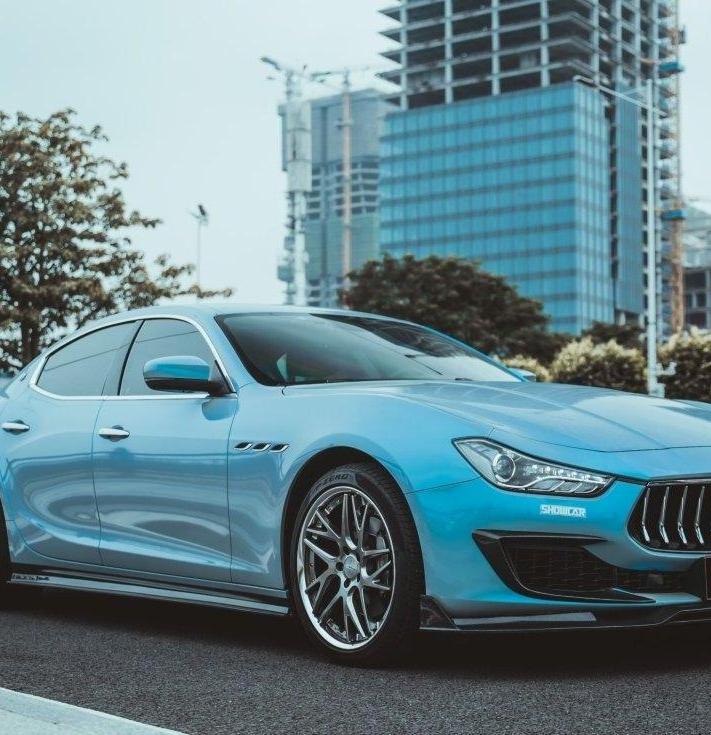 สเกิร์ตข้าง โดย CMST Tuning สำหรับ Maserati Ghibli 2018-ON