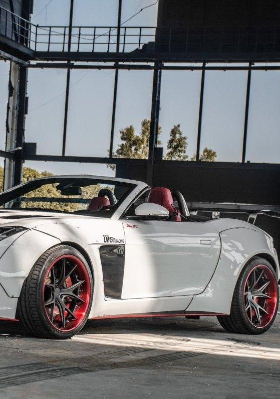 ไวด์บอดี้ สเกิร์ตข้าง โดย CMST Tuning สำหรับ Jaguar F-Type SVR R S Base 2014-2020